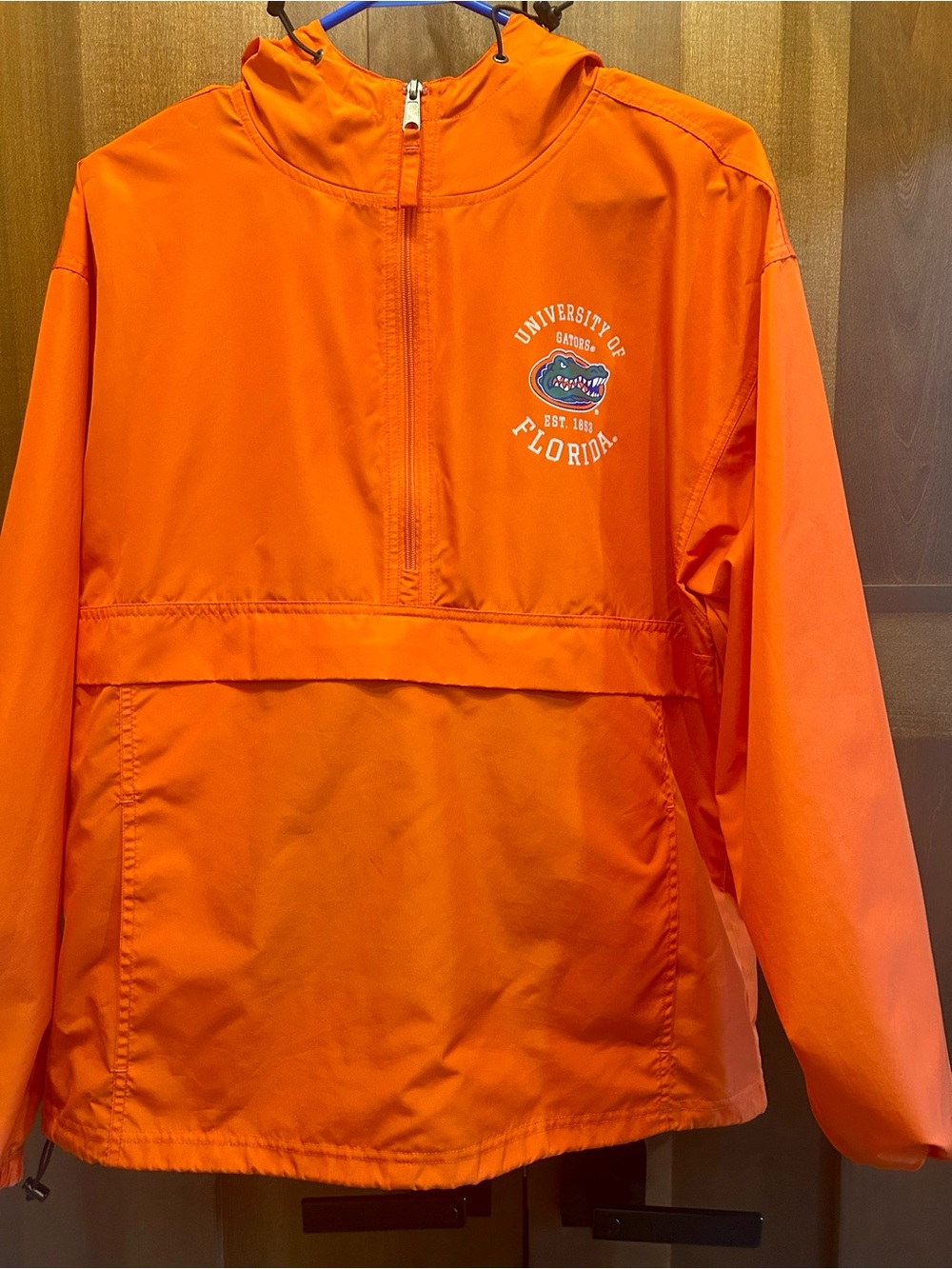 University of Florida Orange Pullover Windbreaker Champion brand